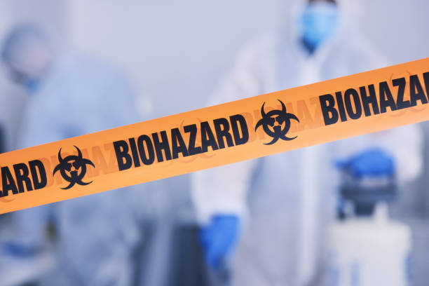 Professional Biohazard Cleanup technician working in Hill Afb, UT